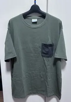 Columbia コロンビア ポケットTシャツ カーキ　Ｌのサムネイル