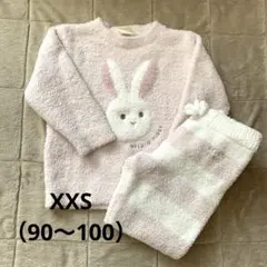 ジェラピケ　うさぎ柄　ルームウェア　XXS（２歳〜３歳）
