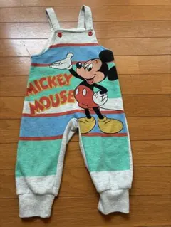 Disney ミッキーマウス オーバーオール　90のサムネイル