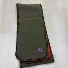 Champion フリースマフラー グレー/オレンジのサムネイル