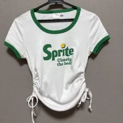 Sprite ロゴ 半袖Tシャツ ホワイト グリーン
