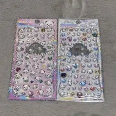 正規品 ぷくぷくあわわちゃん もちもちぱんだ ジュエルプチドロップ シール