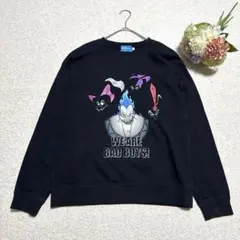 디즈니 리조트 하데스 빌란드 할로윈 긴 소매 트레이너 블랙 M