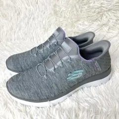 ✨極美品✨スケッチャーズ　スリップインズ　スニーカー　ウォーキング　軽量　25