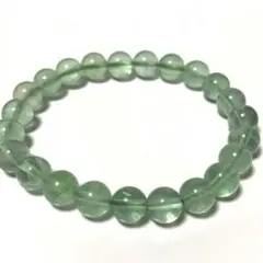 2日間限定値下げ グリーンフローライト8.5mm 天然石ブレスレット