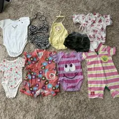 ベビー服★女の子用★ロンパース★夏服★まとめ売り★早い者勝ち★