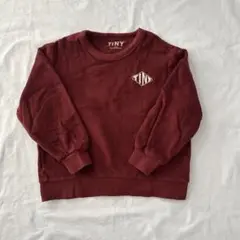 TINY cottons トレーナー　8y