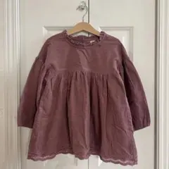 プティマイン　コーデュロイチュニック　120