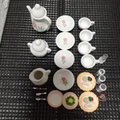 ミニチュア ティーセット 食器 陶器 まとめ売り