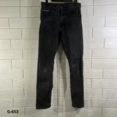 【NAVY JEANS】★パンツ★黒★ブラック★(28)★ジーンズ★綿★