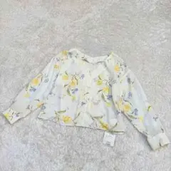 MERCURYDUO マーキュリーデュオ 長袖シャツ 花柄シャツ 長袖ブラウスのサムネイル