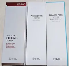 【SAM'U】 PDRNフィッティングトナー &クリーム×2セット