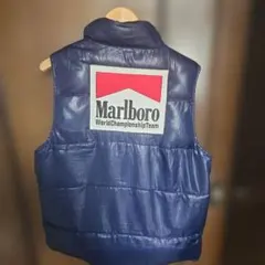 Marlboro レーシング ダウンベスト 中綿ベストのサムネイル