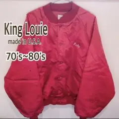 King Louie ナイロンスタジャン　ヴィンテージ　USA
