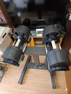 送料込み　フレックスベル可変式ダンベル32kg2kg刻み　スタンド付きのサムネイル