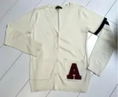 ＆byP&D アイボリー カーディガン サイズ38M サンエー・ビーディー