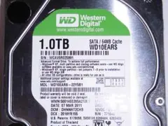 ＷＤ10ＥＡＲＳ　 3.5インチ HDD 1.0TB