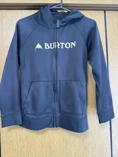 BURTON キッズ ジップアップパーカー M/140cmサイズ
