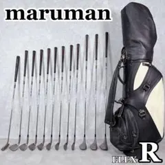本格派 メンズゴルフクラブ 15本 フルセット マルマン テーラーメイド
