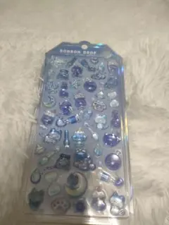 【正規品】ボンボンドロップシール シャーベット ／よるねこボンボン