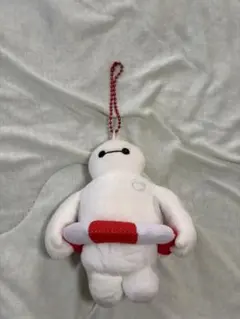 ベイマックス ストラップキーチェーン 浮き輪うきわ キーホルダーぬいのサムネイル