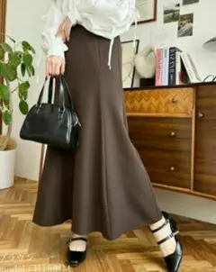 なつみん様専用　新品moment+カットジョーゼットマーメイドフレアスカート　M