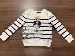 【新品未使用タグ付】ラルフローレン　ポロベア　トレーナー ラルフ120cm 6T