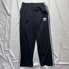 adidas トラックパンツ ブラック ホワイト トレフォイル　ジャージのサムネイル