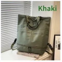 大容量 撥水 2WAY シューズポケット付 テック系 ストリート 通学 通勤