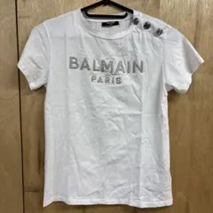 BALMAIN ホワイト Tシャツ　　O