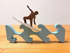 サーフィン　オブジェ　フィギュア