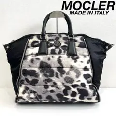 美品 MONCLER CHERRY BORSA NYLON HAND BAGのサムネイル