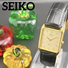 【希少】オールドセイコー SX タンクスクエア ゴールド クォーツ メンズ腕時計