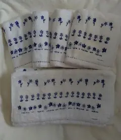 ツモリチサト　フェイスタオル　7枚