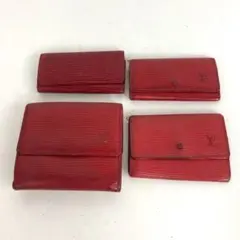 LOUIS VUITTON ルイヴィトン エピ キーケース 財布まとめ レッドのサムネイル
