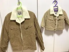 【２着セット】Lee コーデュロイ　ボア　ジャケット
