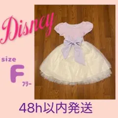 Disney チュール ワンピース キッズ Ｆ パープル お姫様