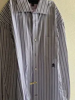 【クリーニング済み】TOMMY HILFIGER トミヒル　ストライプ/シャツ