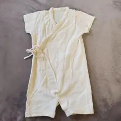 COMME CA ISM クリーム色 甚平 50～70cm　ベビー