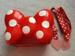 ポップコーンバケット　ミニー　リボン型