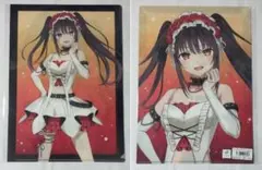 ♭◆デート・ア・ライブⅤ◆ゴシックパンク ホワイト　A4クリアファイル　時崎狂三