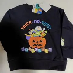 PIXAR トイ・ストーリー ハロウィン トレーナー 　裏起毛　100cm