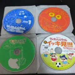 クレヨンしんちゃん　DVD4枚