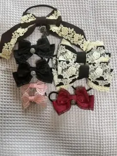 BABY,THE STARS リボンヘアゴムのサムネイル