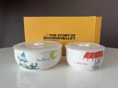 ムーミンバレー　スナフキン&リトルミー　レンジキャニスター2個セット　日本製のサムネイル