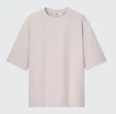UNIQLO　エアリズムコットンオーバーサイズTシャツ　5分袖