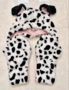 101匹わんちゃん　マフラーキャップ　ディズニーリゾート