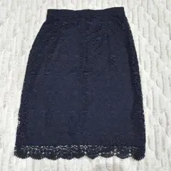 ユニクロ　レースタイトスカート　セレモニー　卒園入園　卒業入学