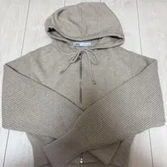 パーカー レディース ニット