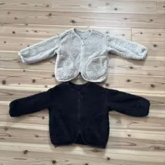 GU ボアジャケット フリース 2枚セット 110cm
